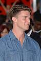 Patrick Schwarzenegger Gets In Bed With Rob Lowe At Sex Tape Premiere Photo