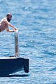 sting does shirtless stretches in cannes 03