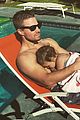 stephen amell goes shirtless on thanksgiving with baby mavi 05