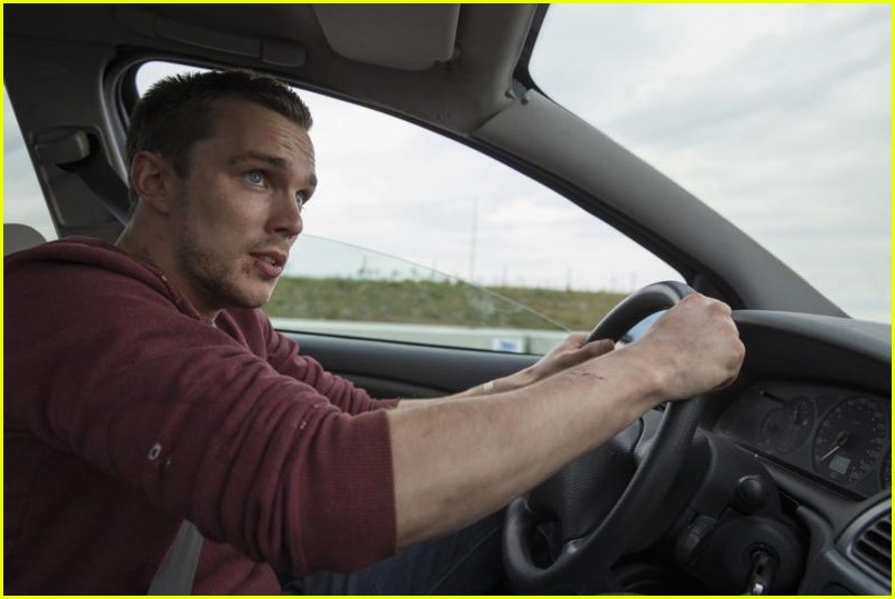 watch nicholas hoult try to escape in new collide clip 013856909
