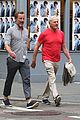 victor garber ubby rainer go for a stroll in nyc 03