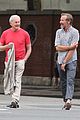 victor garber ubby rainer go for a stroll in nyc 05