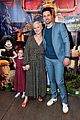 jaime king checks out advanced screening early man with kids hubby kyle newman 01