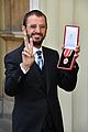 ringo starr gets knighted by prince william 10