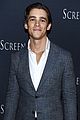 brenton thwaites gets support from girlfriend chloe pacey at a violent separation premiere 01