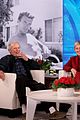 clint eastwood tells ellen he conitnued working despite southern california wildfires 06
