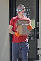 freddie prinze jr takes extra precaution at the post office 03
