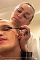 miley cyrus does cody simpson makeup 02