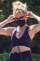 melanie griffith wears crop top while out for a walk 02