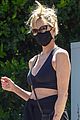 melanie griffith wears crop top while out for a walk 06