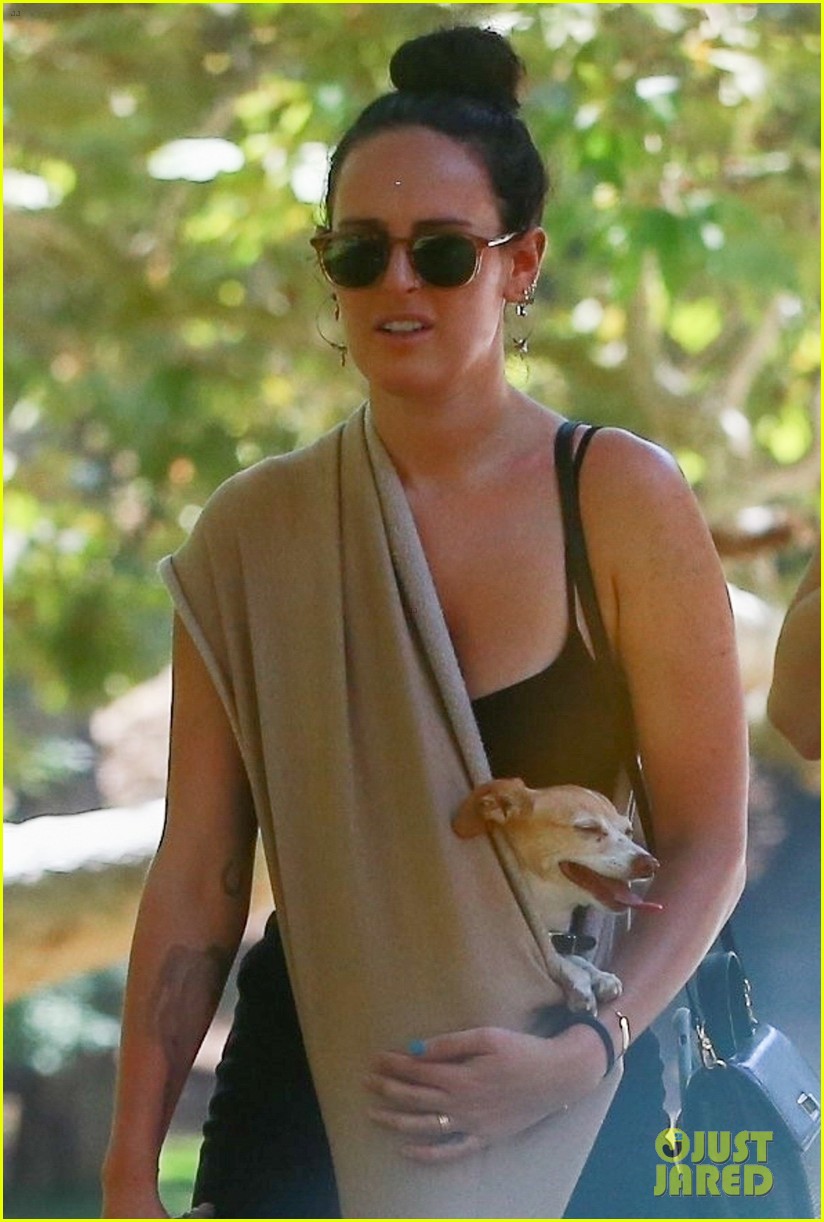 rumer willis goes for hike armie hammer hang out 024480971