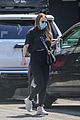 emma stone sports all black for morning workout 03
