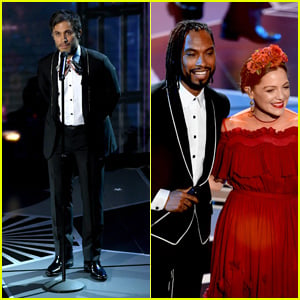 Gael Garcia Bernal, Miguel & Natalia LaFourcade Perform 'Remember Me' From 'Coco' at Oscars 2018 - Watch Now!