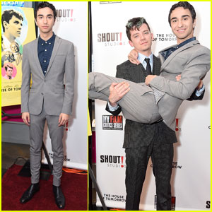 Asa Butterfield & Alex Wolff Premiere 'The House Of Tomorrow' in NYC