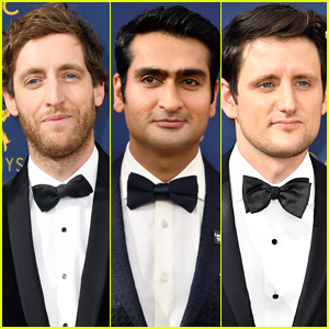 Thomas Middleditch, Kumail Nanjiani, & Zach Woods Suit Up for Emmys 2018