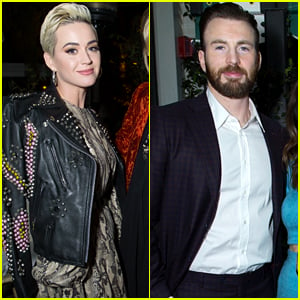 Katy Perry, Chris Evans, & Lots More Stars Attend CAA's Pre-Oscar Party!
