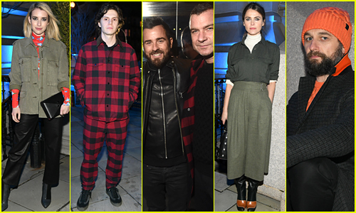 Emma Roberts, Evan Peters, Justin Theroux, & More Attend rag & bone's Star-Studded Last Supper