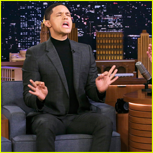 Trevor Noah & Jimmy Fallon Give Their Best 'Stoned Trump' Impressions - Watch Here!