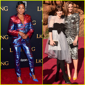 Tiffany Haddish Along with Zooey & Emily Deschanel Attend 'The Lion King' Premiere