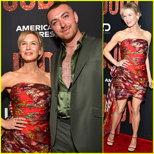 Renee Zellweger Is Joined by Sam Smith at 'Judy' Premiere!