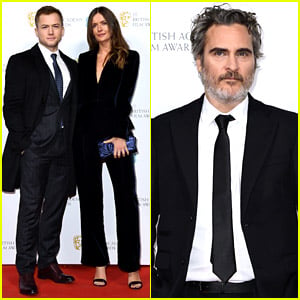 Joaquin Phoenix, Taron Egerton, & More BAFTAs Nominees Attend Party at Kensington Palace!