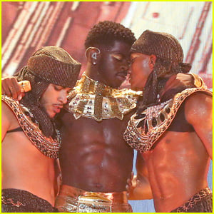 Lil Nas X Claps Back at Criticism After Kissing a Male Backup Dancer at the 2021 BET Awards