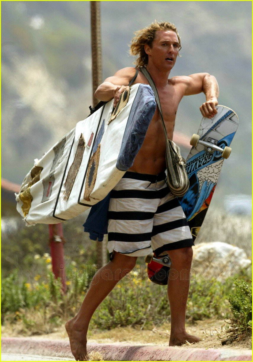Matthew McConaughey surfer dude 24194461