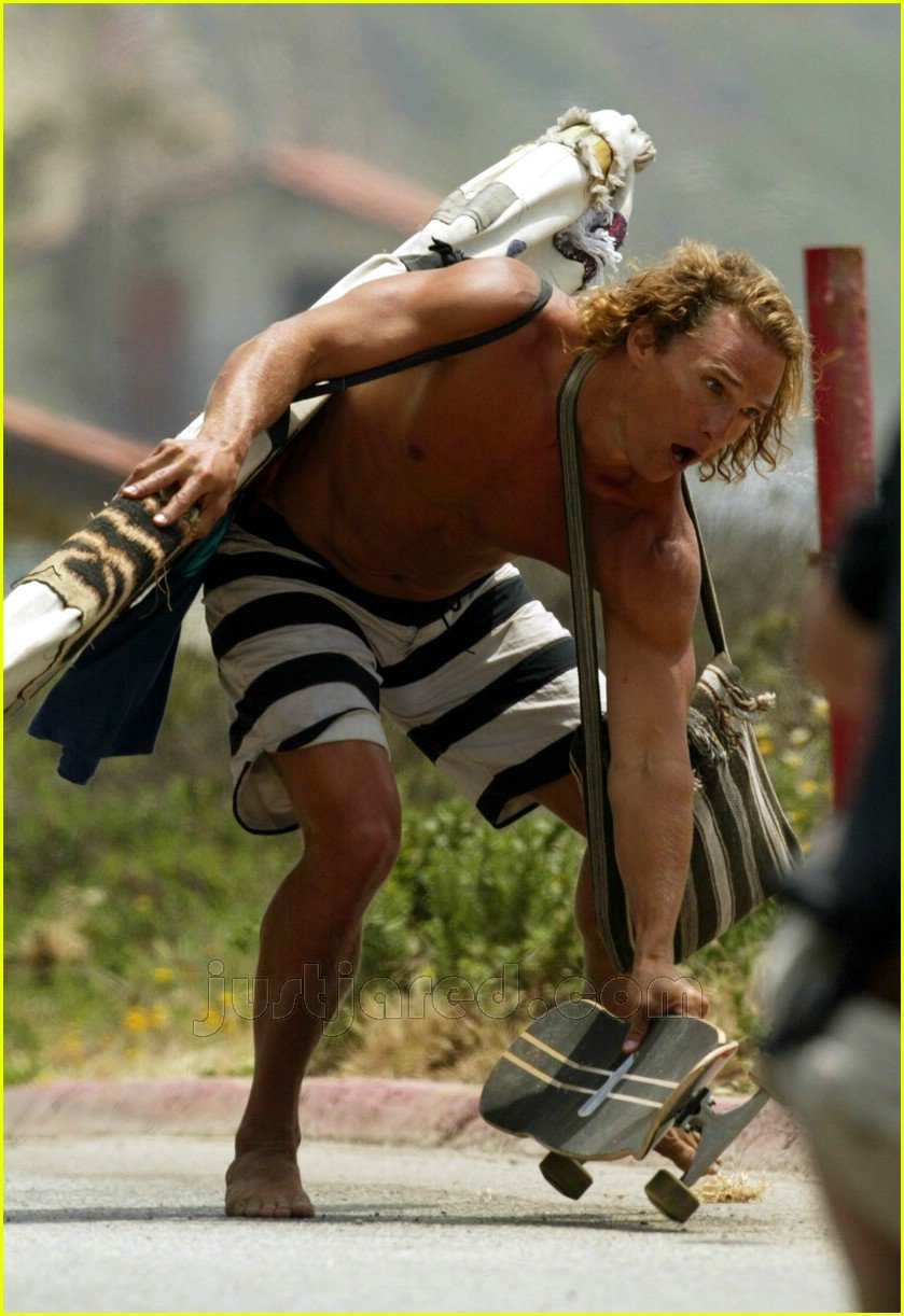 Surf's Up For McConaughey Photo 194501 Matthew McConaughey Photos