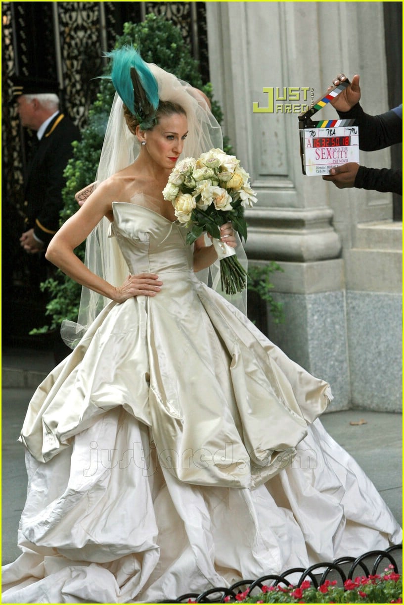 sarah jessica parker wedding dress 22627031