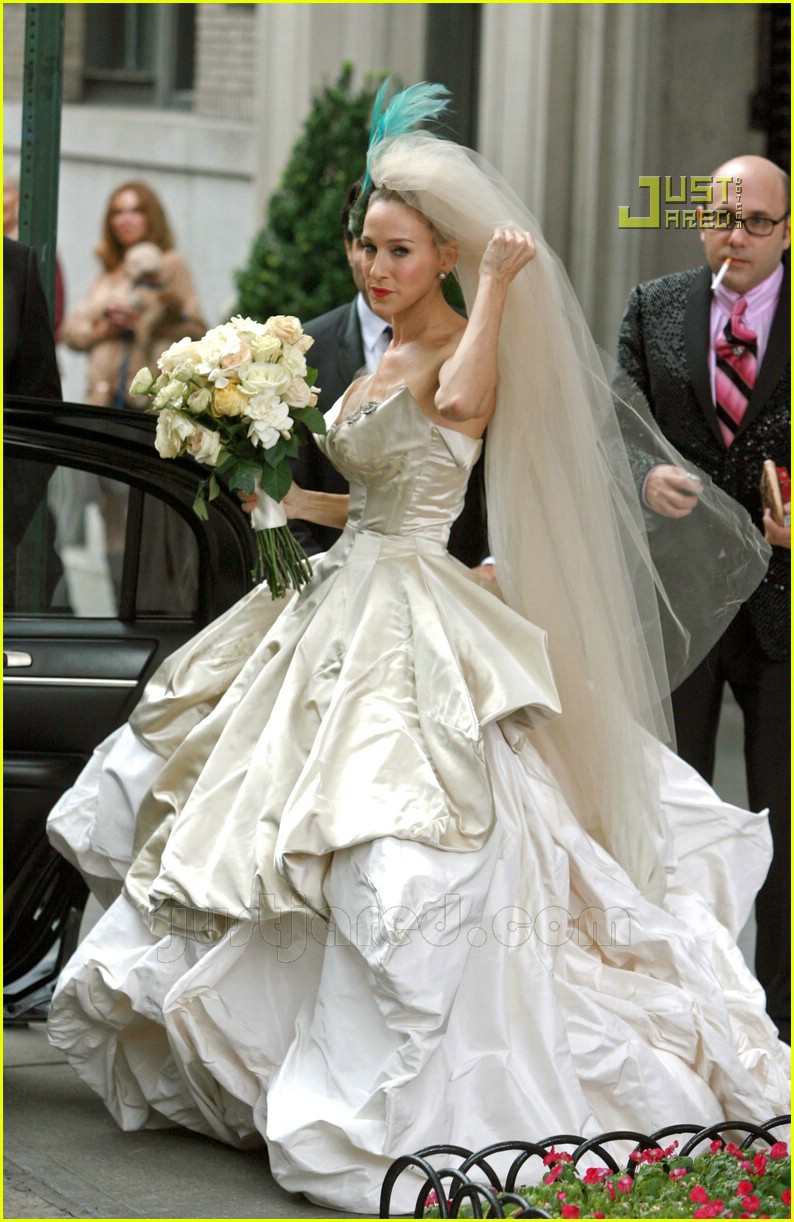 sarah jessica parker wedding dress 25