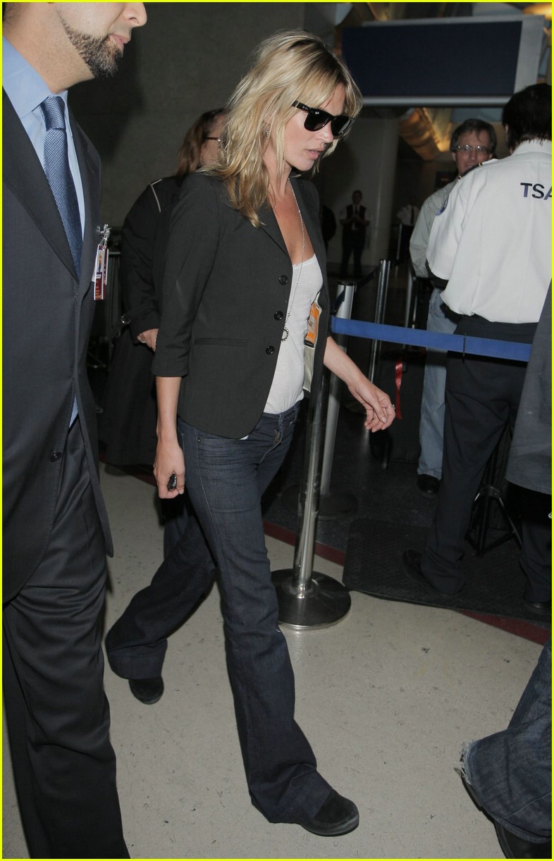 kate moss lax airport 141062191
