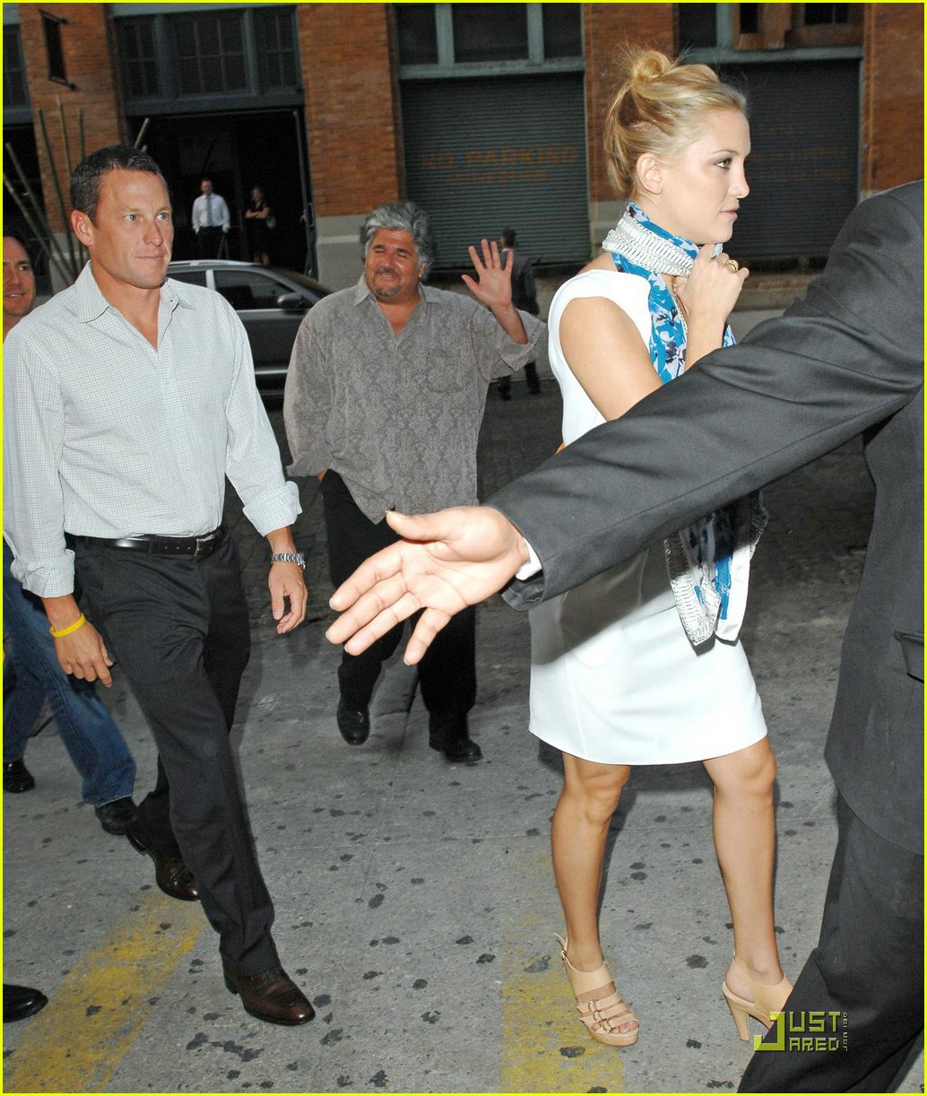 kate hudson lance armstrong meatpacking 041209291