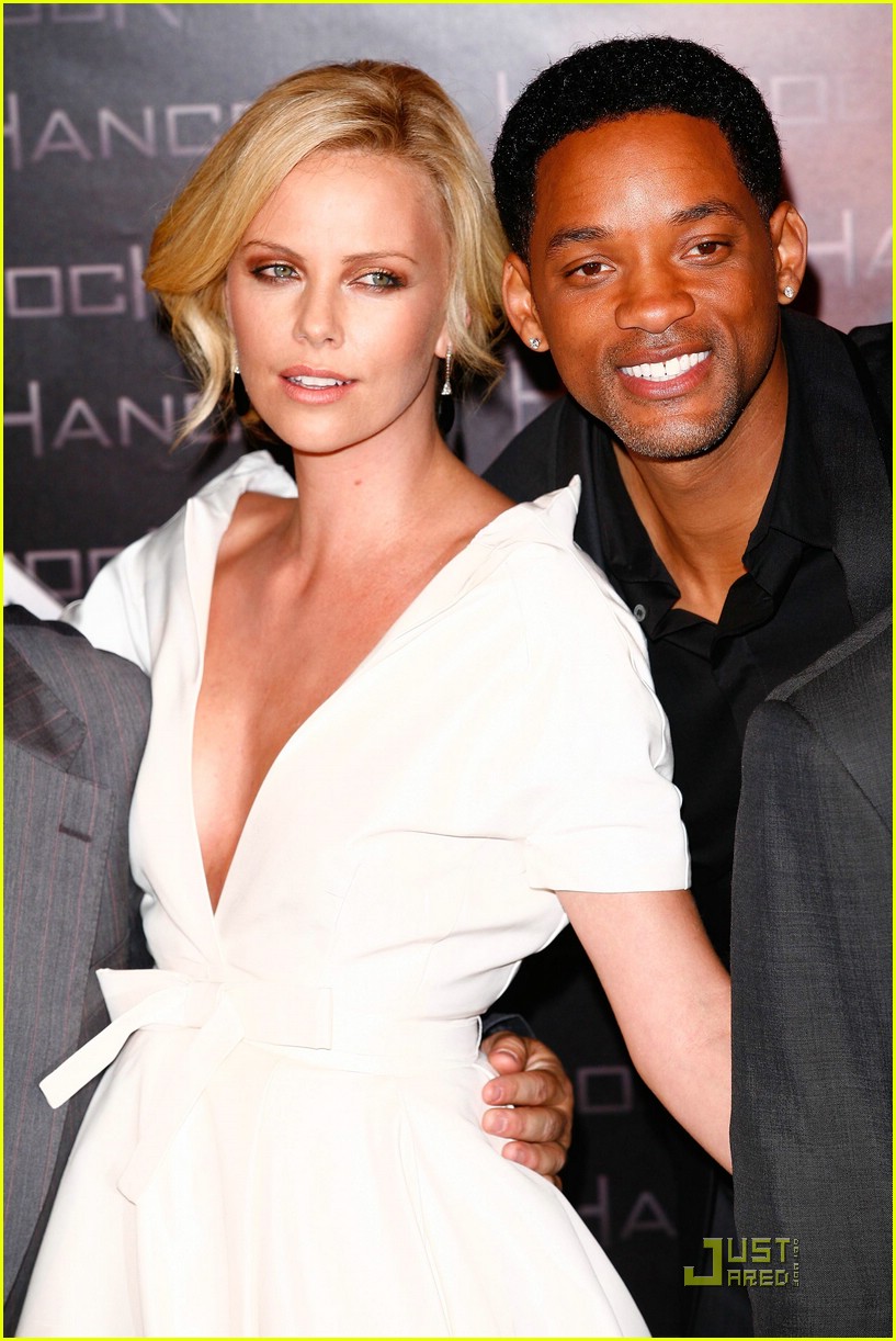 charlize theron poofy premiere 061205921