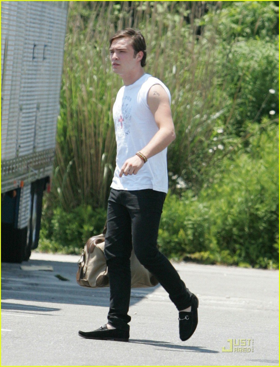 Ed Westwick: You’re Just a Tattoo: Photo 1217941 | Photos | Just Jared