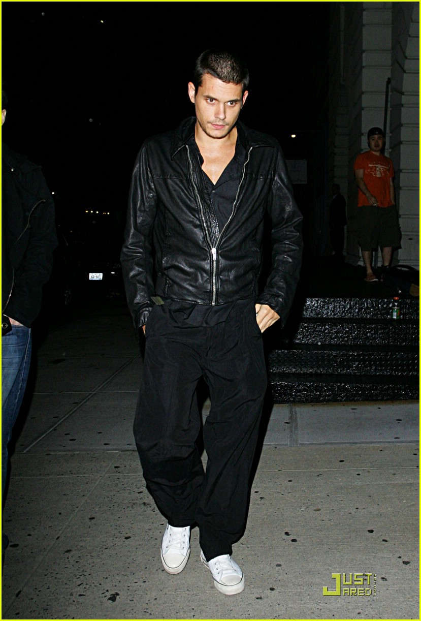 John Mayer is All Dressed in Black: Photo 1360501 | Photos | Just Jared ...