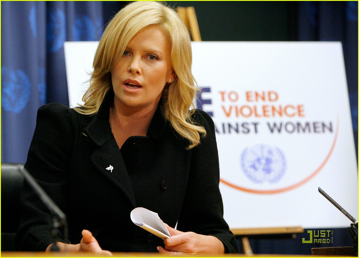 charlize theron united nations messenger of peace 391551101