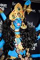 heidi klum blue indian goddess halloween 11