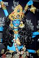 heidi klum blue indian goddess halloween 17