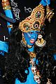 heidi klum blue indian goddess halloween 22