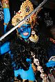 heidi klum blue indian goddess halloween 24