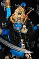 heidi klum blue indian goddess halloween 26