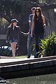kate beckinsale and her family walk the dog 02