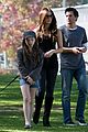 kate beckinsale and her family walk the dog 04