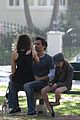 kate beckinsale and her family walk the dog 10