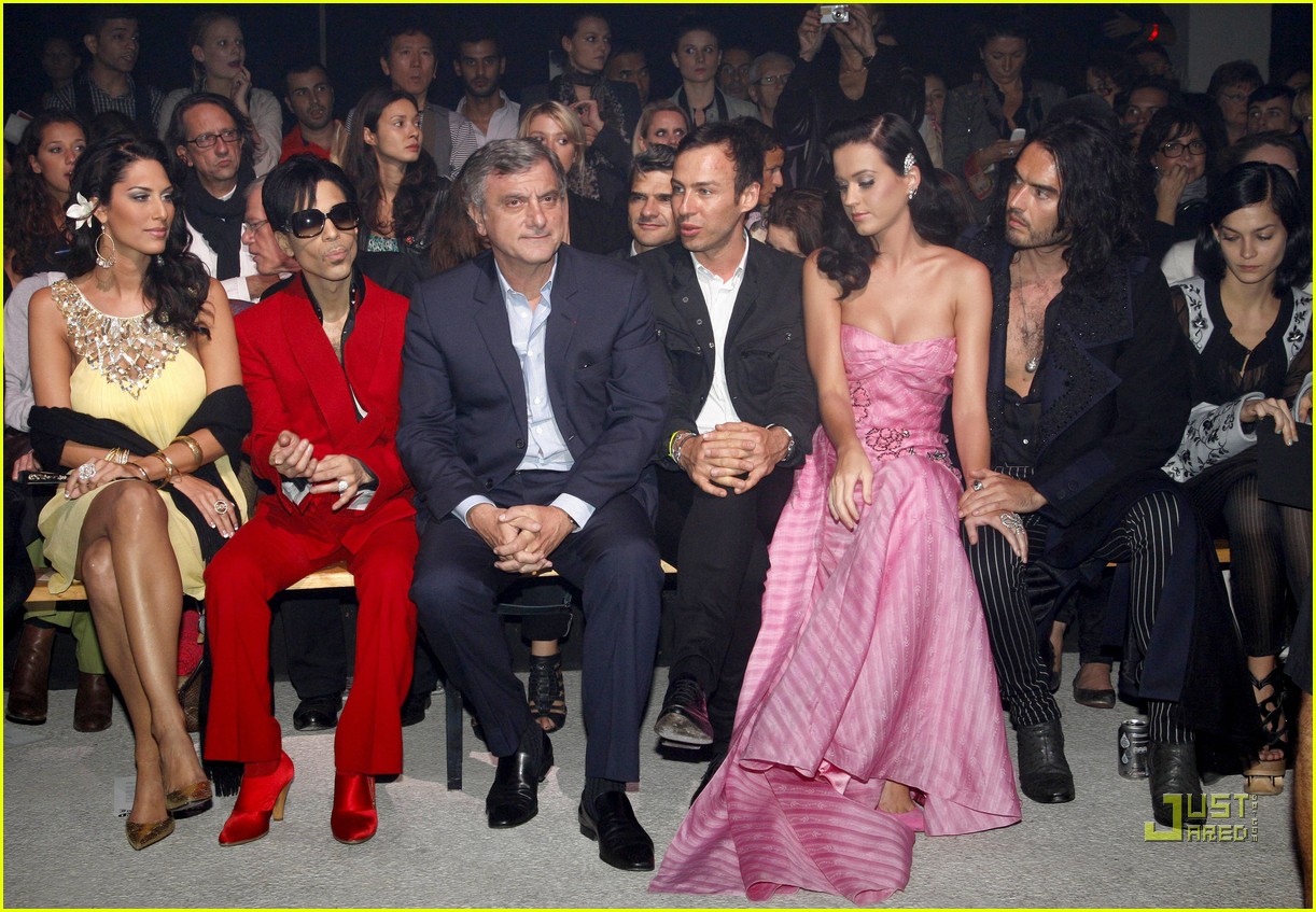 katy perry russell brand couple up john galliano 032272291