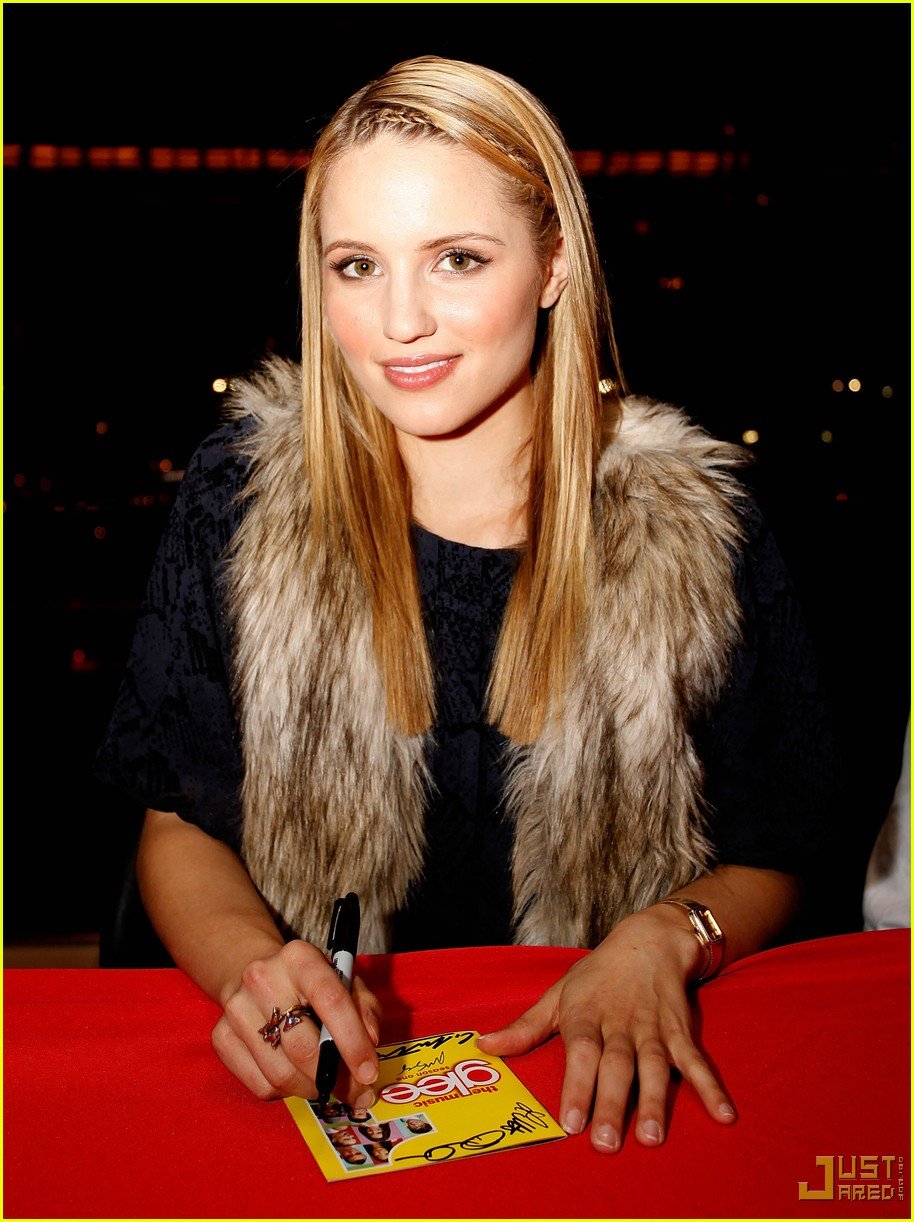 glee cast autograph signings 12