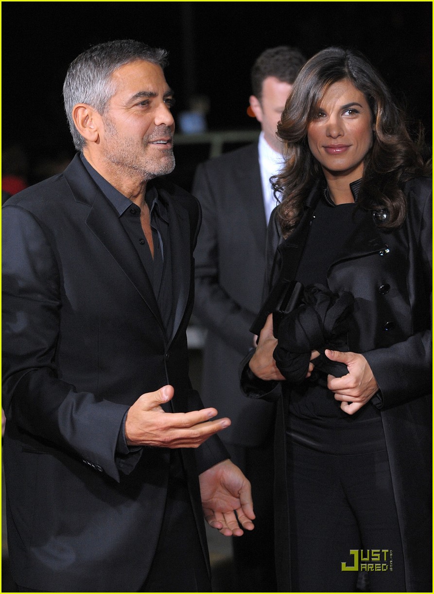 george clooney elisabetta canalis are up in the air again 252392492