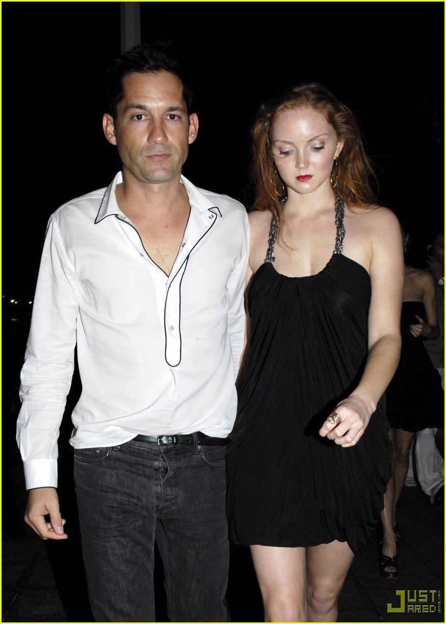 lily cole enrique murciano new years eve st barts 062405681