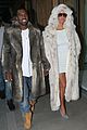 kanye west amber rose fur coats louis vuitton paris fashion week 02