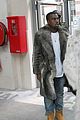 kanye west amber rose fur coats louis vuitton paris fashion week 08